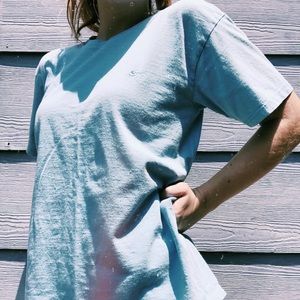 Baby Blue Nike Tee